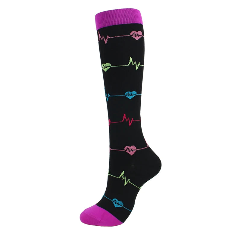 All Day Compression Socks for Nurses & Healthcare Workers- Comfort for Long Shifts