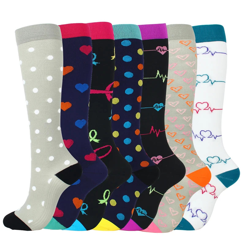 All Day Compression Socks for Nurses & Healthcare Workers- Comfort for Long Shifts