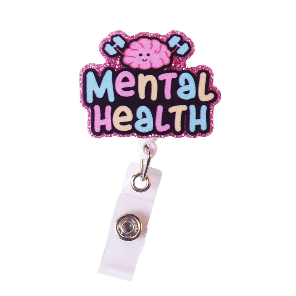 Cute Nurse Badge Reels/ Retractable ID Holder