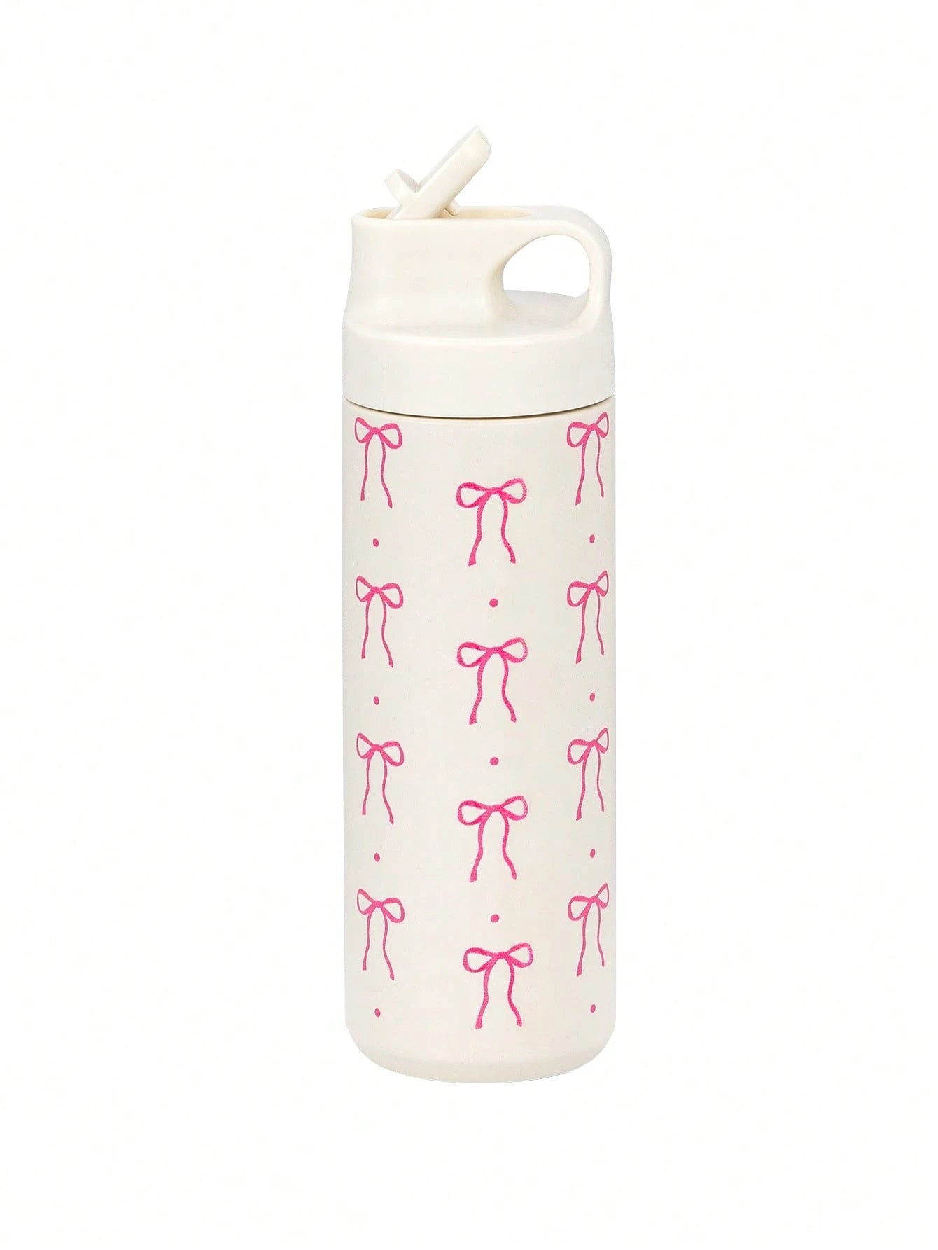 Cherry Bow Aesthetic Tumbler/ Cute Insulated Water Bottle