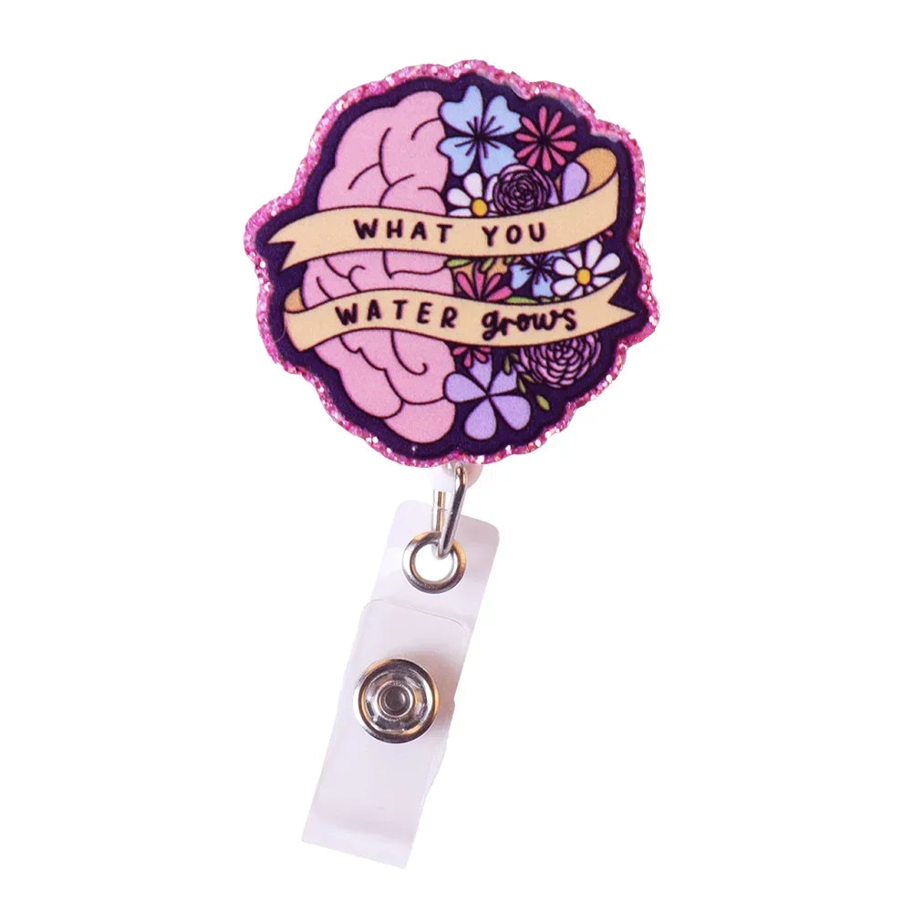 Cute Nurse Badge Reels/ Retractable ID Holder