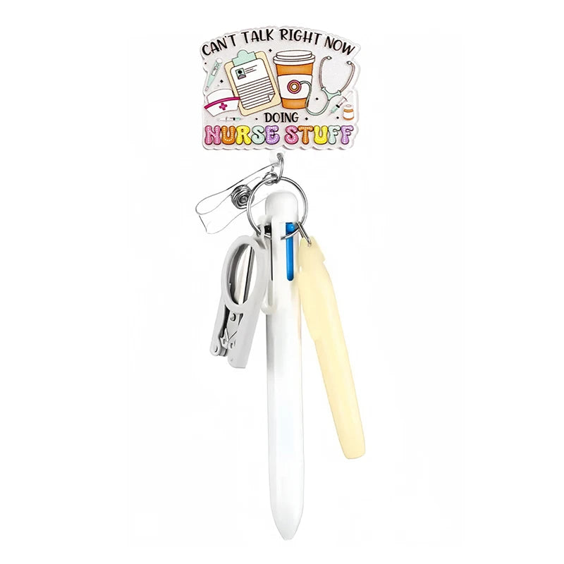 Cute Nurse Work Set: 5-in-1 Essentials Set