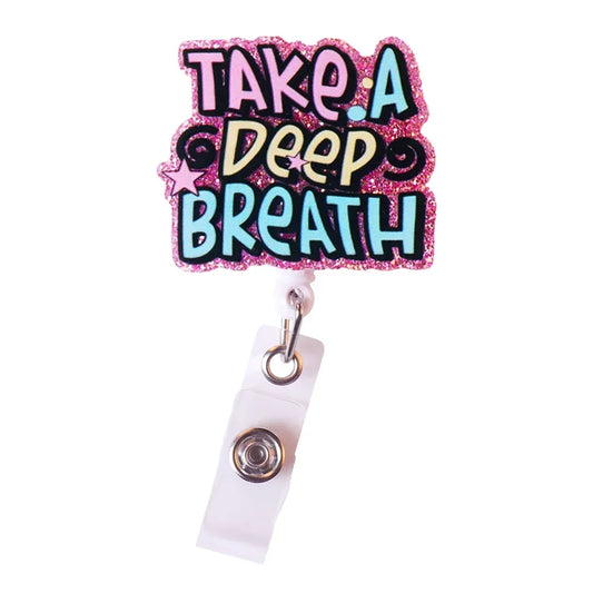 Cute Nurse Badge Reels/ Retractable ID Holder
