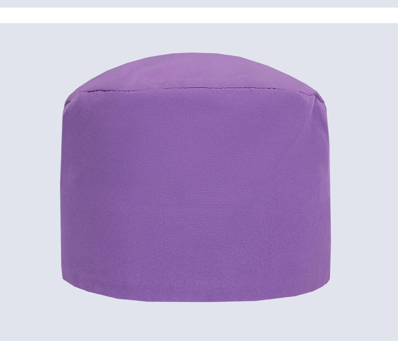 Comfort Fit Scrub Cap/Adjustable, Soft Stretch & Button Ear Relief
