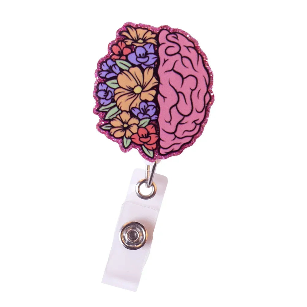 Cute Nurse Badge Reels/ Retractable ID Holder